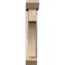 Ekena Millwork Westlake Slat Smooth Bracket w/ Offset Brace, Douglas Fir, 5 1/2"W x 22"D x 30"H BKT0604X22X30WTL06SDF - alternate 3